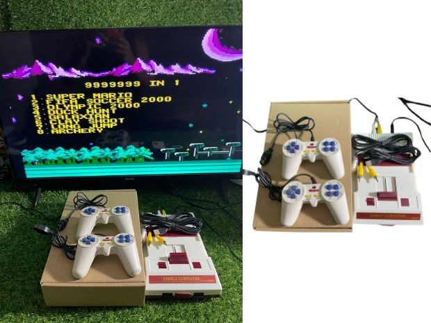 &u+ CONSOLA FAMILY RETRO + JUEGOS INTEGRADOS APVTECH LITE